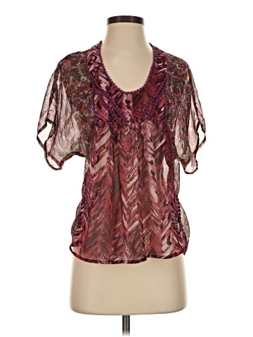 Xhilaration Short Sleeve Blouse (view 1)
