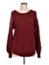 Unbranded 100% Acrylic Burgundy Pullover Sweater Size L - photo 1