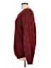 Unbranded 100% Acrylic Burgundy Pullover Sweater Size L - photo 5
