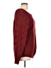 Unbranded 100% Acrylic Burgundy Pullover Sweater Size L - photo 4