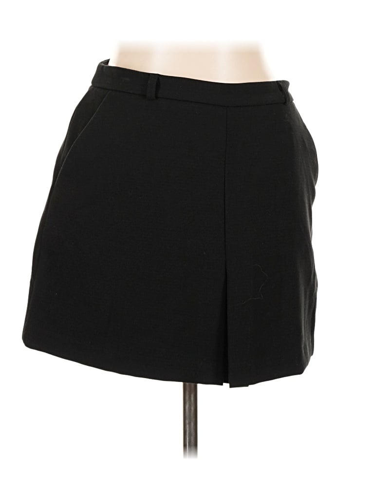 Pre-owned Forever 21 Formal Skirt In Black