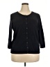 Talbots 100% Pima Cotton Black Vest Size 2X - photo 1