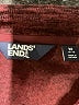 Lands' End 100% Polyester Burgundy Fleece Size M - photo 3