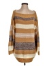 Entro Stripes Tan Pullover Sweater Size S - photo 1