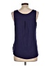 Fortune + Ivy 100% Polyester Blue Sleeveless Blouse Size L - photo 2