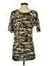 Dex Camo Green Short Sleeve Top Size S - photo 2