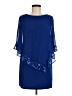 En Focus Studio Blue Cocktail Dress Size 6 (petite) - photo 1