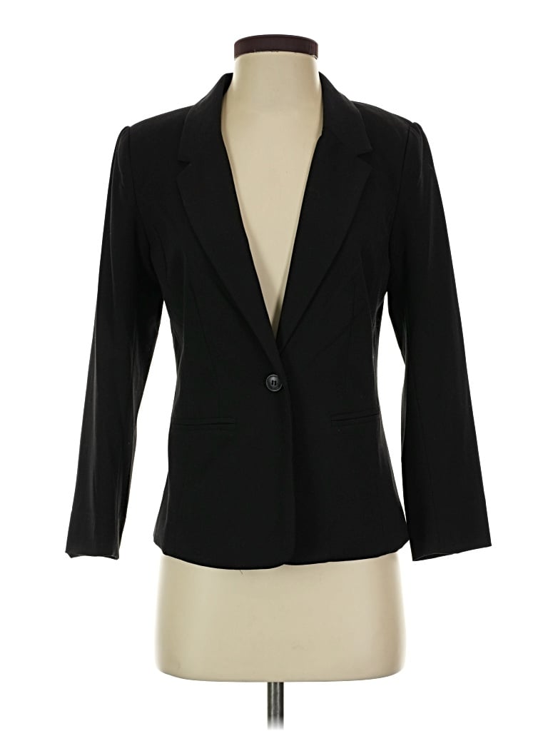 Pre-owned Kensie Blazer Jacket In Black