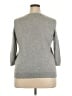 Talbots Gray Cashmere Pullover Sweater Size 2X Petite - photo 2