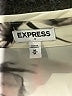 Express Outlet 100% Polyester Ivory Long Sleeve Blouse Size M - photo 7