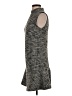 MNG Tweed Gray Casual Dress Size 4 - photo 5