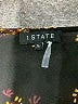 1.State 100% Polyester Black 3/4 Sleeve Blouse Size L - photo 7
