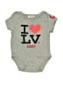 M&M's 100% Baumwolle Graphic Gray Short Sleeve Onesie 3-6 MO / 6 MO - photo 1