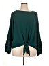 I.N. Studio 100% Polyester Green Long Sleeve Blouse Size XL - photo 1