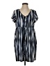 Lularoe Stripes Blue Casual Dress Size S - photo 1
