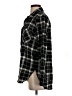 Athleta 100% Cotton Plaid Black Long Sleeve Button-Down Shirt Size S - photo 5