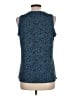 Unbranded Blue Sleeveless T-Shirt Size L - photo 2