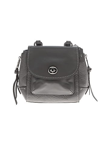 Coach Factory Leather Satchel (view 1)
