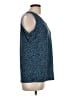 Unbranded Blue Sleeveless T-Shirt Size L - photo 4