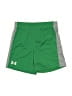 Under Armour 100% Polyester Color Block Green Athletic Shorts Size 2T - photo 1