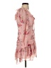 Shein 100% Polyester Floral Pink Cocktail Dress Size 4 - photo 4