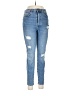 Forever 21 Hearts Blue Jeans Size 29 waist - photo 1