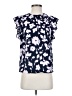 Kate Spade New York 100% Polyester Blue Sleeveless Blouse Size XS - photo 1