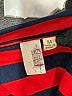 Francesca's Stripes Red Casual Skirt Size M - photo 4
