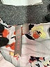 Brina & Em 100% Rayon Floral Gray Long Sleeve Blouse Size L - photo 7