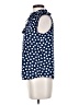 Kate Spade New York 100% Polyester Polka Dots Blue Sleeveless Blouse Size XS - photo 5