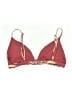 Roxy Floral Red Swimsuit Top Size S - photo 2