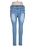 Unbranded Hearts Blue Jeans Size XL - photo 2