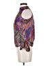 Etcetera 100% Polyester Purple Sleeveless Blouse Size 2 - photo 5