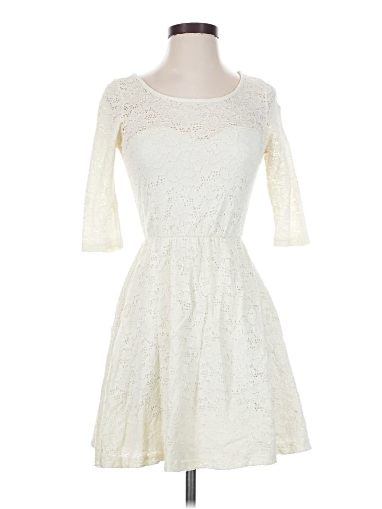 Pre-owned Cotton On Cocktail Dress In Ivory