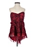 Express Design Studio 100% Silk Red Tube Top Size 0 - photo 1