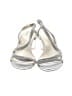 Naturalizer Metallic Silver Sandals Size 9 - photo 2