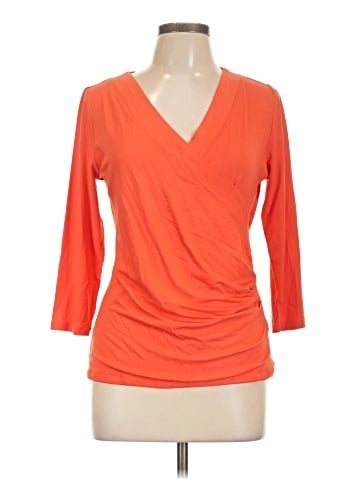 Lauren by Ralph Lauren 3/4 Sleeve Top (view 1)