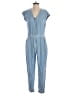 Reistor Solid Blue Jumpsuit Size M - photo 1