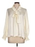 Gallery 100% Polyester Ivory Long Sleeve Blouse Size UK 14 / US 10 - photo 1