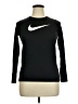 Nike 100% Polyester Black 3/4 Sleeve T-Shirt Size XL - photo 1