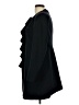 Zara Basic 100% Acetate Black Coat Size L - photo 5
