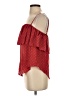 Haute Hippie 100% Silk Red Blouse Size S - photo 5