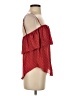 Haute Hippie 100% Silk Red Blouse Size S - photo 4