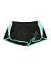 Nike 100% Polyester Color Block Teal Athletic Shorts Size M - photo 1