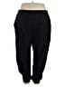 Athleta 100% Polyester Solid Black Casual Pants Size 24 waist - photo 1