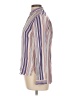 Massimo Dutti Stripes Ivory Long Sleeve Blouse Size 10 - photo 5