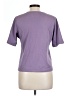 Peruvian Connection 100% Pima Cotton Purple Short Sleeve T-Shirt Size L - photo 2