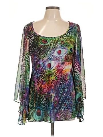 Boston Proper 3/4 Sleeve Blouse (view 1)