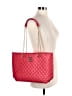 Badgley Mischka 100% Polyurethane Argyle Red Pink Tote One size - photo 2