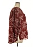 Fun2Fun 100% Polyester Burgundy 3/4 Sleeve Blouse Size 2X - photo 4